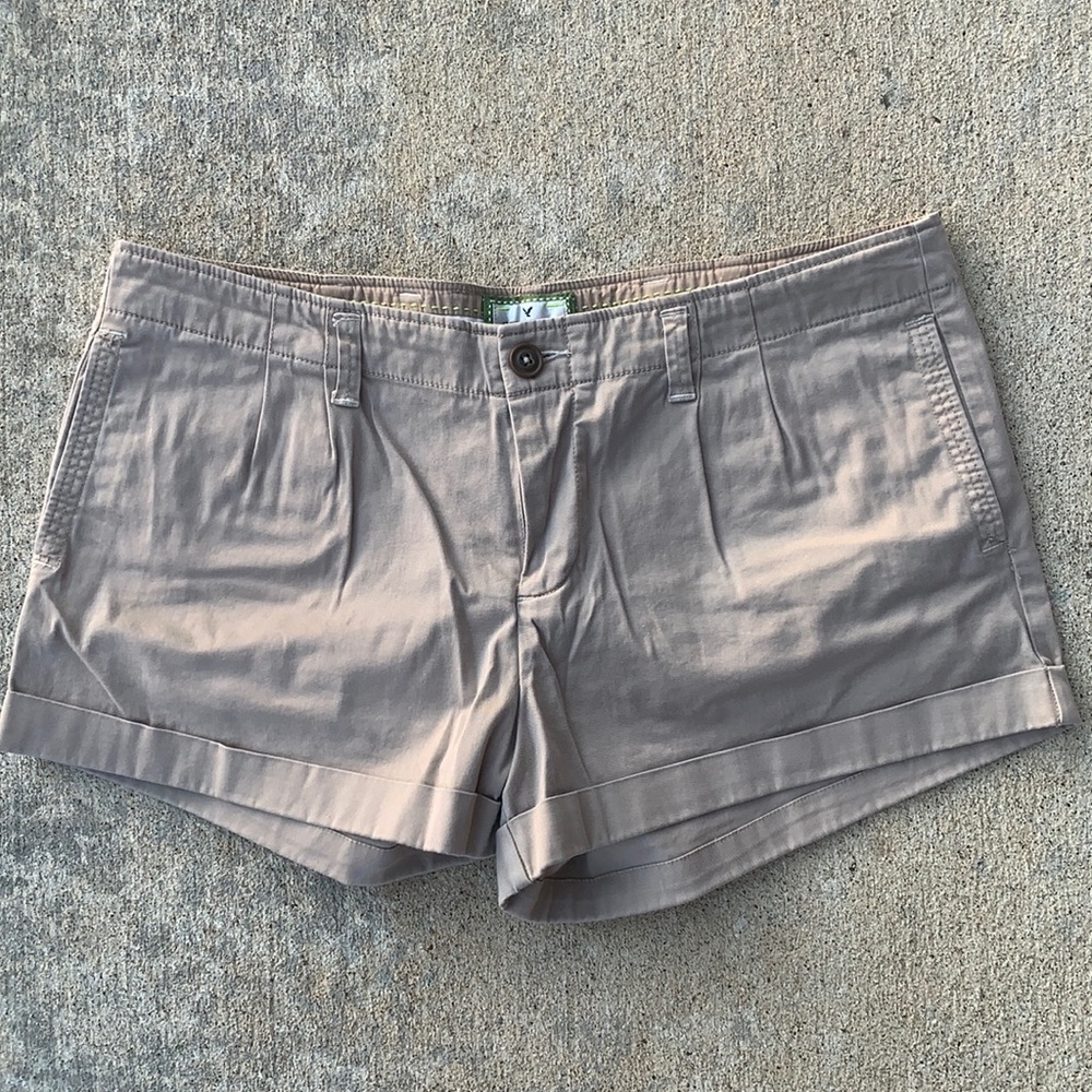 AE khaki shorts